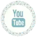 Blue Floral Media Icons - Youtube