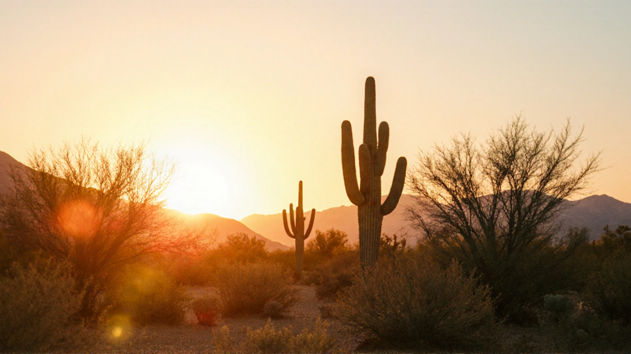 Phoenix Hits Record High Daily Low as Heatwave Clashes with Monsoon